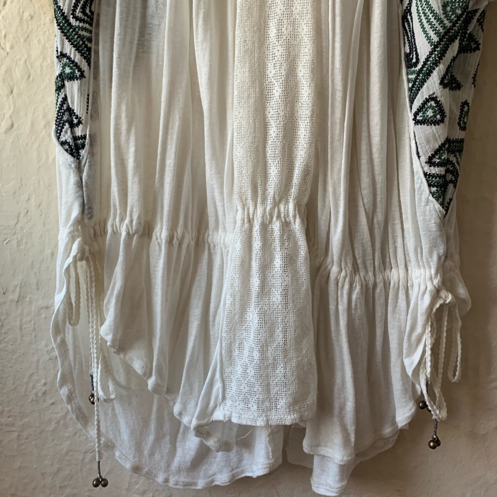Free People Cotton Embroidered Tunic Top - Picture 4 of 13